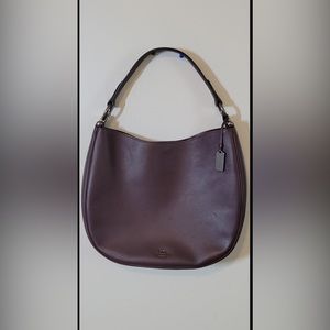 Coach Handbag 36026 Nomad Hobo Oxblood Wine Glove tanned